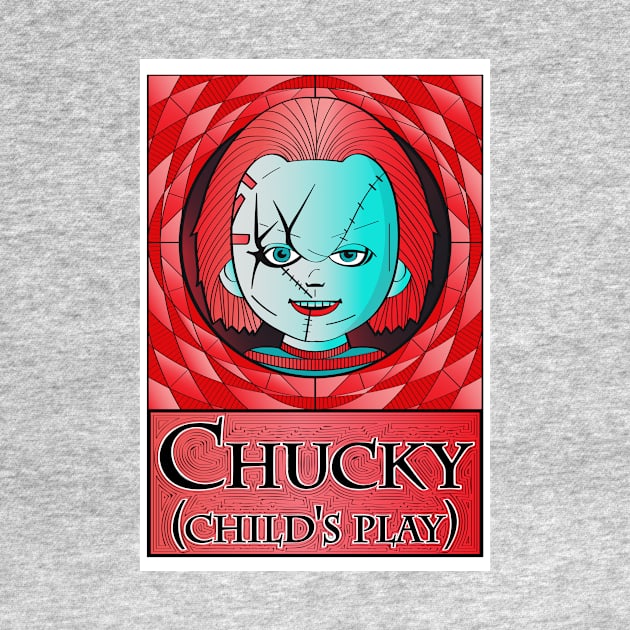 Horror Icons - Chucky by Anton Sever